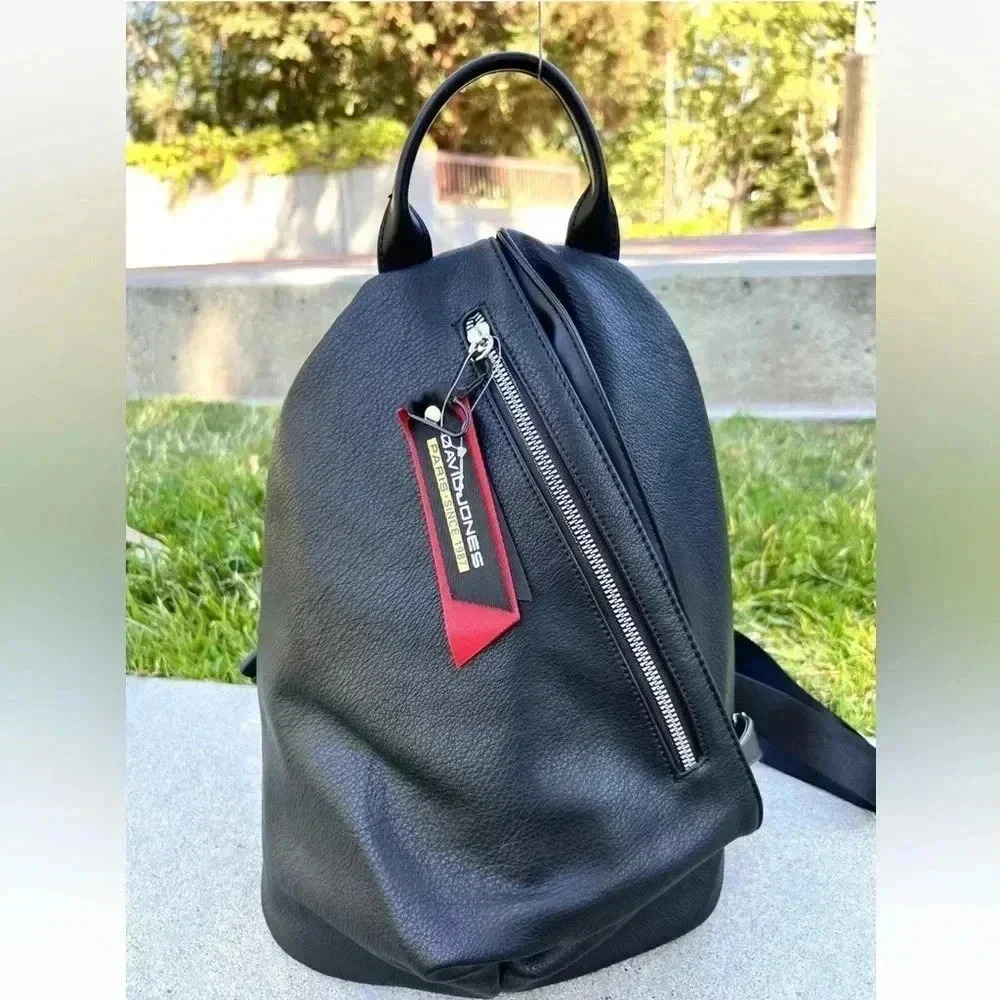 NWT Elegant Women Backpack Travel Carry-on Shoulder David Jones High Quality - Picture 1 of 5